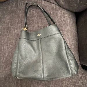 Black coach purse